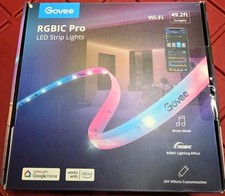 Govee 49.2' Wi-Fi RGBIC LED Strip Light - Multicolor H619DAD1 