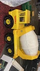 Tonka Vintage Diecast Cement Mixer Truck Yellow White Black Collectible Toy