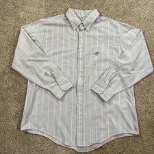 Vtg Raintree Southern Collection by Hampton Button Up Shirt Made in USA XL Duck