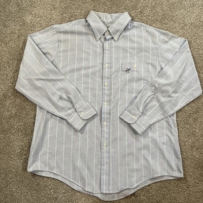 Vtg Raintree Southern Collection by Hampton Button Up Shirt Made in USA XL Duck