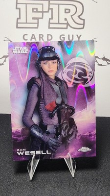 2025 Topps Chrome Star Wars Zam Wesell #199 (RayWave)