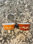 Vintage Pyrex Autumn Harvest Dish Set #471 #472 (4 Piece Bake Serve & Store)