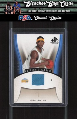 2006-07 SP Game Used 164 J.R. Smith Gold #/100