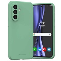 Mercury Silicone SchutzhüLle FüR Samsung Galaxy A36, GrüN