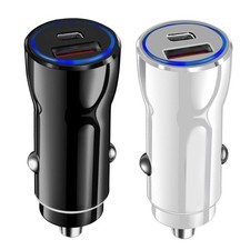 Dual USB PD Type-C Car Charger 30W Fast Adapter iPhone 16 15 14 13 11Pro Max lot