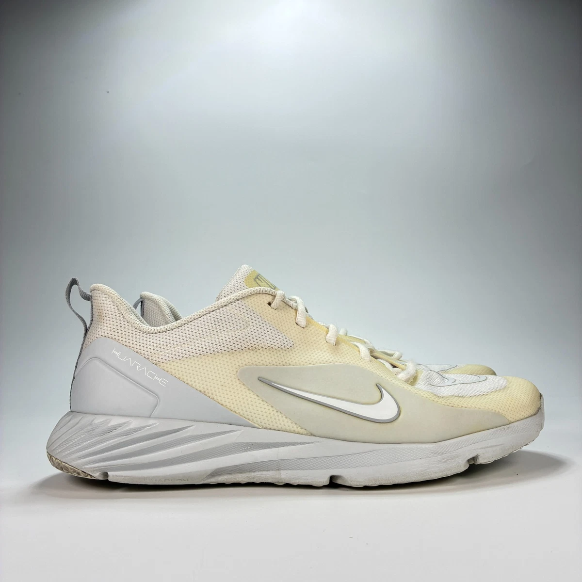 Nike Alpha Huarache 8 Pro TF White Pure Platinum for Sale  display picture 1