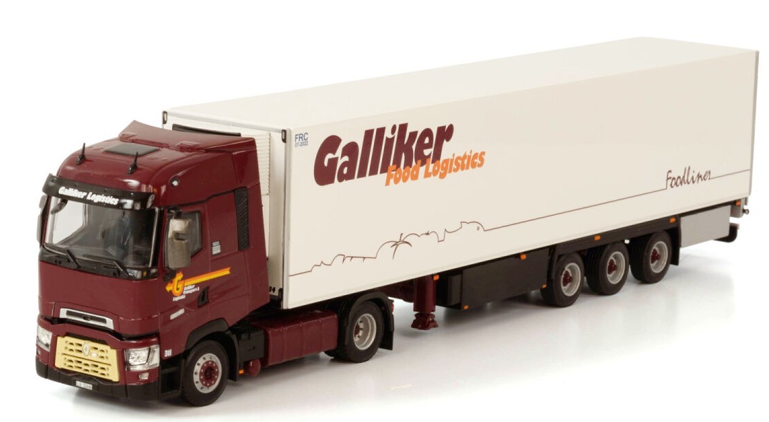 WSI Renault T High Galliker maquette de collection haut de gamme en métal