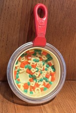Vintage Fisher-Price Fun with Food Stir It Up Soup Pot Alphabet Soup 1987