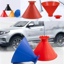 Winter Car Magic Ice Scraper Funnel Snow Remover Deicer Cone Windshield Tool