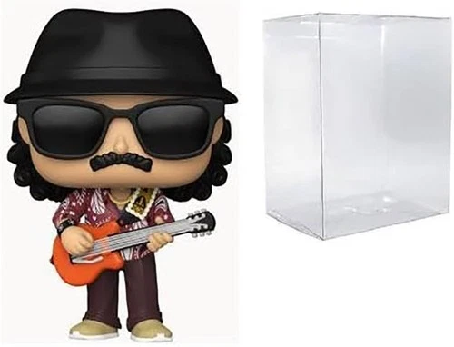 Funko Pop! Rocks  Carlos Santana w/Guitar  #409  New w/Protector