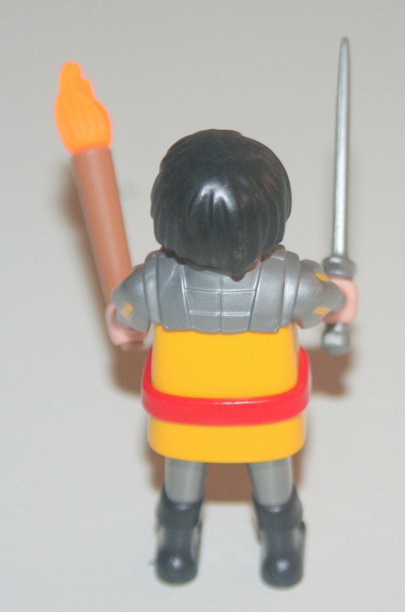 PLAYMOBIL : LOT De 16 Soldats Du Ch&acirc;teau M&eacute;di&eacute;val Et Canons EUR 10,00