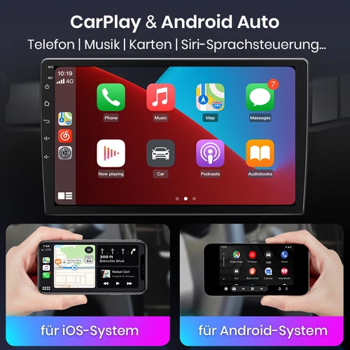 4+64G Android 14 Autoradio Navi Carplay GPS BT für Renault Megane III 2009-2015 - Bild 10 von 15
