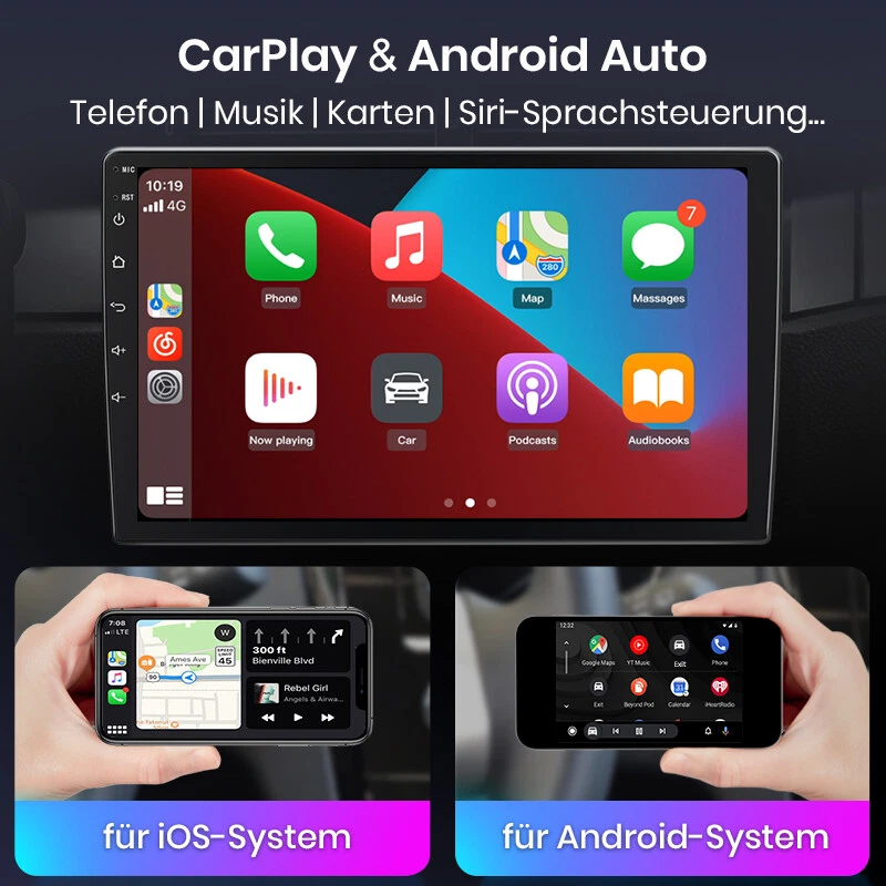 32G Für Citroen Berlingo B9 2008-2019 Android 13 Autoradio CarPlay GPS Navi RDS - Bild 4 von 4