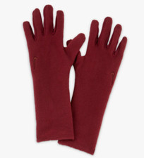 Nike Fleece Gloves Women's Medium Cold Weather Dark Beetroot/Black
