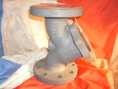 SPIRAX SARCO 3'' DN80 FIG34 Y-STRAINER CARBON STEEL A216WCB 1679002 1679395
