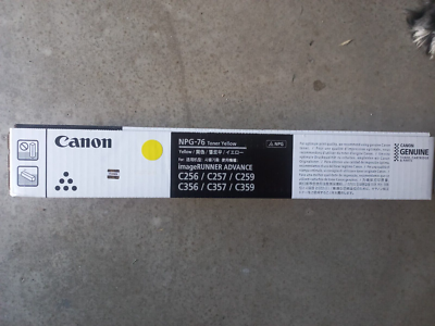 Canon NPG-76 YELLOW Toner Canon ImageRunner ADVANCE IR C 256 257