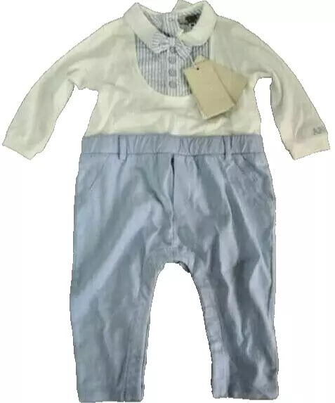 Completo battesimo hotsell bimbo armani