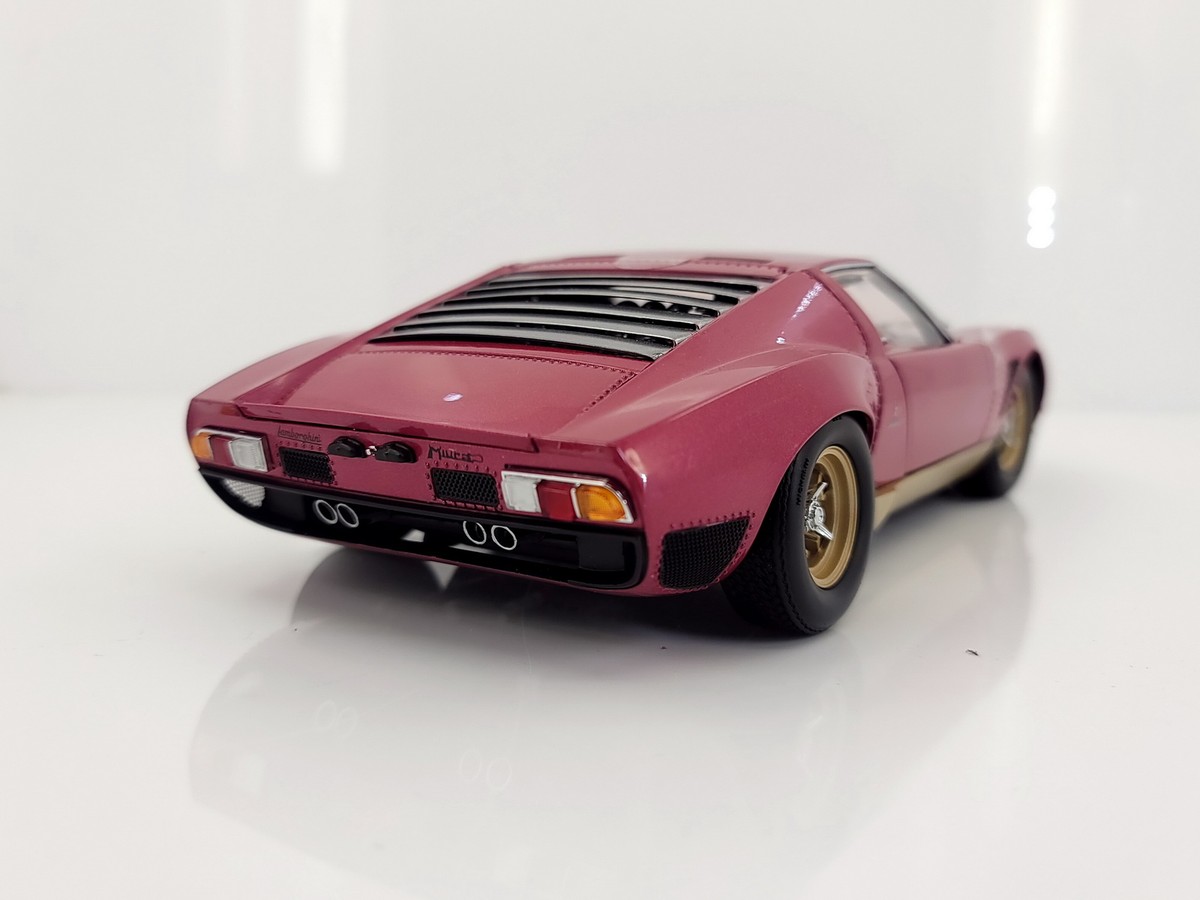 Kyosho 1:18 scale Lamborghini Miura Jota SVJ 1971 Chassis Kyosho 1:18 scale Lamborghini Miura Jota SVJ 1971 Chassis