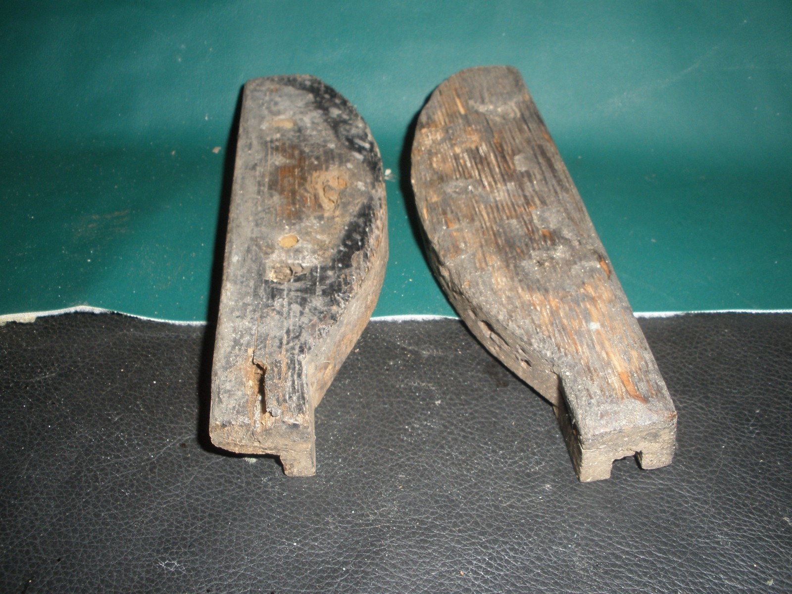 ANTIQUE BARBER WOOD CHAIR PARTSFOOTREST NO.1 eBay