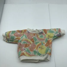Vintage Cabbage patch kid CPK 80's sweatshirt floral print 
