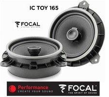 Focal IC TOY 165 Coax Speakers Compatible With Toyota ALPHARD 2008 - 2016