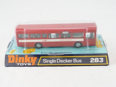 Dinky Toys Gb No. 283 Single Decker Bus Red Arrow New Box | eBay