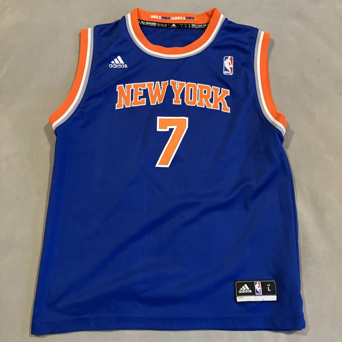 NBAユニフォーム New York Knicks Anthony Anthony MASON #14 NY Knicks 90s CHAMPION jersey 44 blue NBA