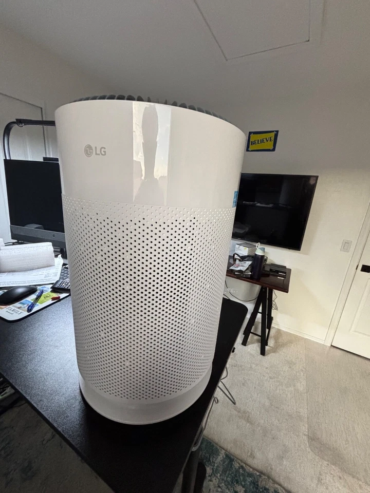 LG PuriCare 360 Air Purifier, 2059 SqFt., True HEPA, Wi-Fi, Air Quality Monitor. - Image 2 of 4