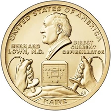 2024 P AU/BU Maine American Innovation Dollar Direct Current