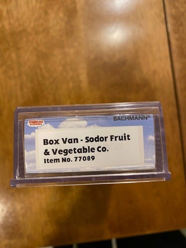 Spur N Züge von Bachmann - Box Van - Sodor Obst & Gemüse Co. #77089 - Bild 3 von 3