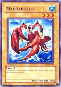 Mad Lobster - CRV-EN003 - Common - 1st Edition x3 - Near Mint