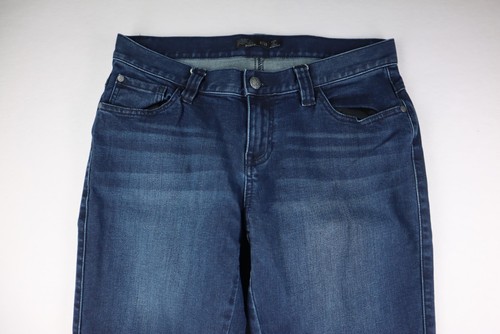 Prana Womens Jeans 6/28 Mid-Rise Straight Organic Cotton Dark Wash Blue Denim - Picture 2 of 8