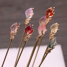 Vintage Chinese Style Hair Stick Women Metal Hair Chopsticks Hairpin Hair Clip*✿