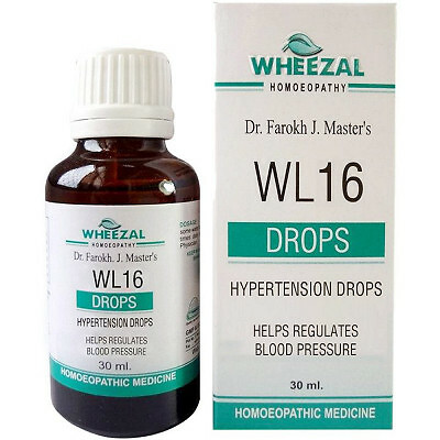 Wheezal WL-16 Hypertension Drops (30ml)+ FREE SHIPPING  - 第 1/3 張圖片