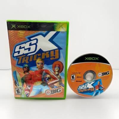 SSX Tricky (Microsoft Original Xbox, 2001) Holo Cover Black Label Tested