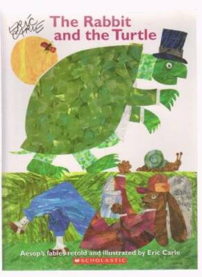 The Rabbit and the Turtle - Paperback By Eric Carle - GOOD