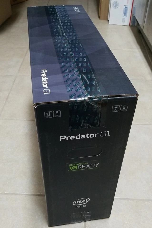 Acer Predator G1-710 UD.P01AA.573  i7-7700 32GB RAM 512GB SSD+2TB GTX1080 Win 10 - Image 3 of 4
