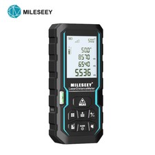 Mileseey 60m Laser Distance Meter Digital Tape Measure Area Volume Measure