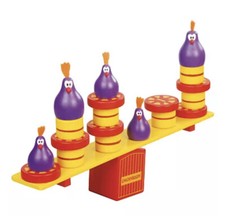 Chickyboom Game Replacement Parts Individual Wood Chicken Hay Bale Wagon Wheels