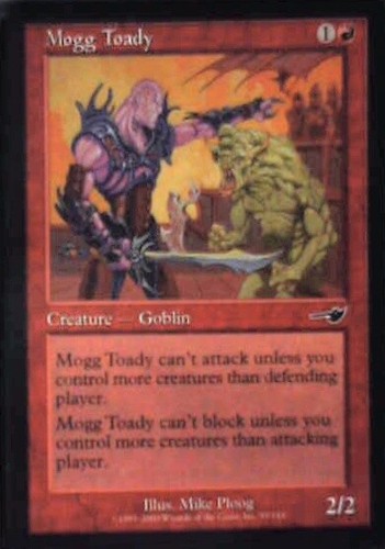 Mogg Toady - Nemesis #95 Common MTG