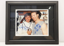 Wayne Gretzky Marty McSorley Signed Photo 802 Record Breaking Goal GAI Certified