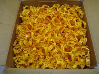 (Lot of 87) Greenlee 502 1853.0 1-11/32'' Dia. Plastic Insulators 712M