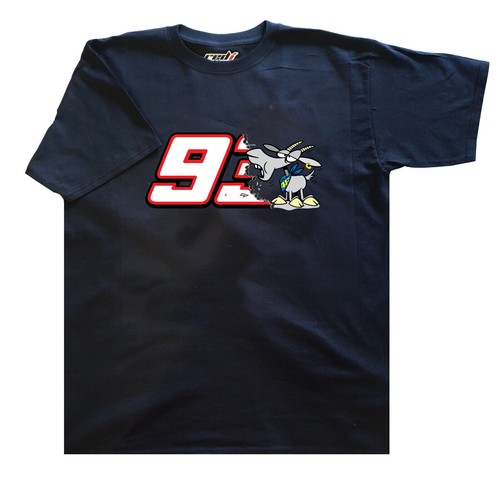 Rossi motorcycle biker `THE GOAT 93 EATER` LIMITED t shirt BLACK SM to XXL - Picture 2 of 4