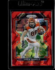 2021 Panini Prizm Red Ice #272 Drew Sample