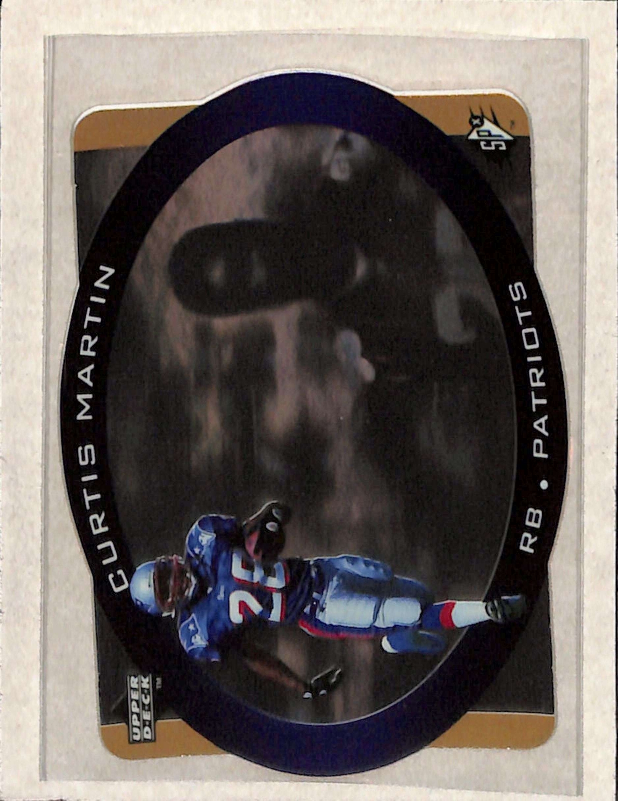 1996 Upper Deck SPx Gold #28 Curtis Martin  NM