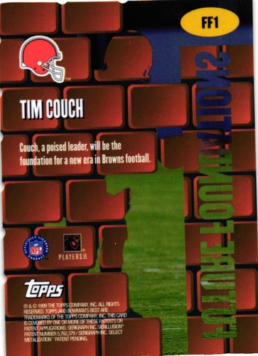 TIM COUCH 1999 RC SINGLES PICK YOUR CARD ROOKIE FOIL DIECUT KENTUCKY BROWNS - Picture 24 of 255