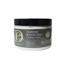 Design Essentials Natural Almond&Avocado Curling Creme 12Oz. Free Shipping!!