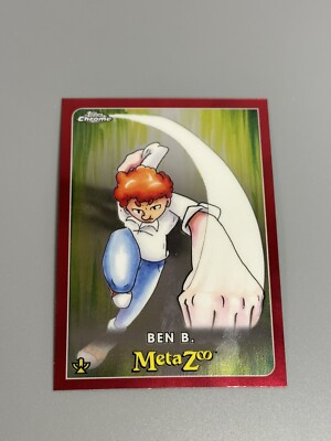 Ben B 2022 Topps Chrome MetaZoo Cryptid Nation Series 0 Red Base #79