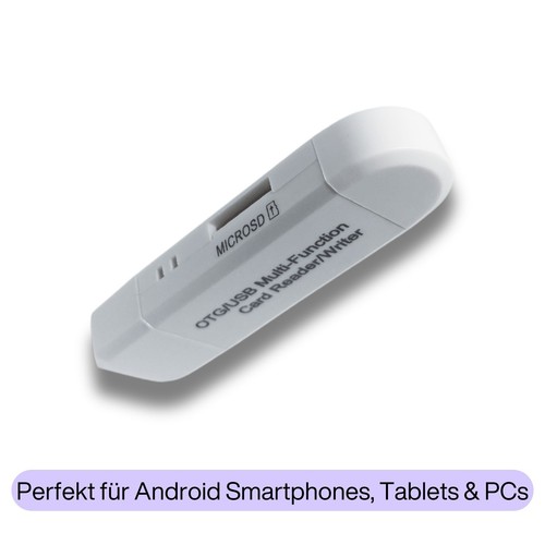 Micro USB OTG Kartenleser USB 2.0 SD TF Adapter für Android Handy Tablet - Bild 3 von 13
