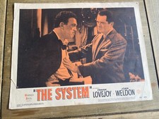 THE SYSTEM - FRANK LOVEJOY - 1953 LOBBY CARD